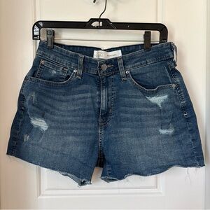 Signature by Levi Strauss Dark Blue Jean Shorts